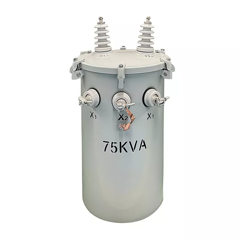 Wie verbessert ein 75-kVA-Mastentransformator die Stromverteilung?