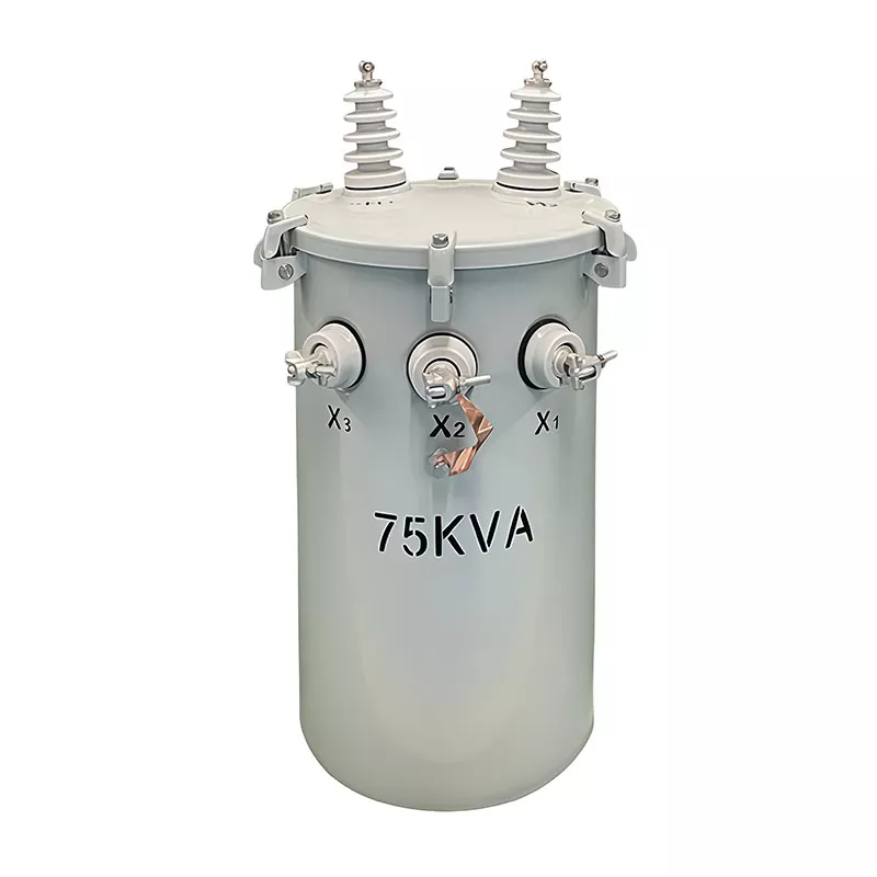 75-kVA-Masttransformator